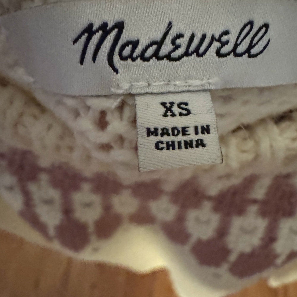 Madewell Fair Isle Sweater (XS) - Picture 3 of 4